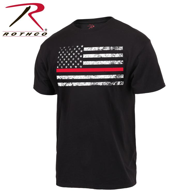 Rothco Thin Red Line Flag T-Shirt