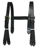 Boston Leather High Back Firefighter's Suspenders 9178