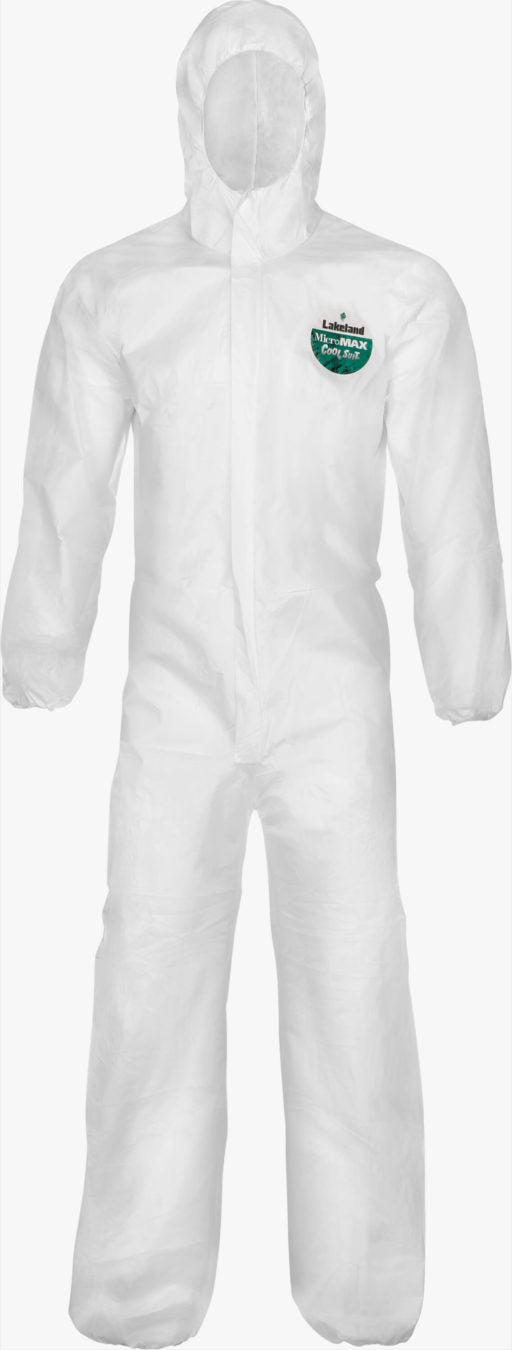 MicroMax NS Cool Suit Coverall w/ Hood 25/Case