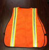 Orange Safety Vest with Contrasting Stripe