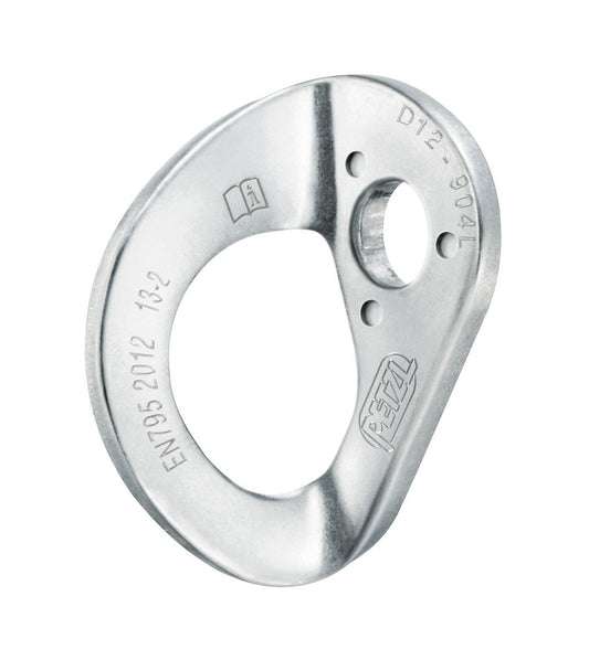 Petzl COEUR HCR hanger, 20pk, High Corrosion Resistance stainless steel, 12mm