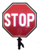 18 inch LED Stop/Slow Sign