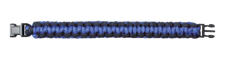 Rothco's Thin Blue Line Paracord Bracelet - Emergency Responder Products