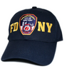 FDNY Baseball Cap Hat Officially Licensed by The New York City Fire Department