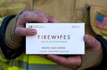 Firewipes On-Scene Firefighter Skin Decontamination Wipes
