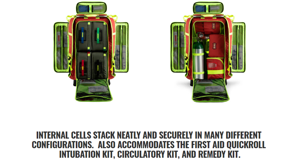 StatPacks G3 Responder, EMS Backpack - Red