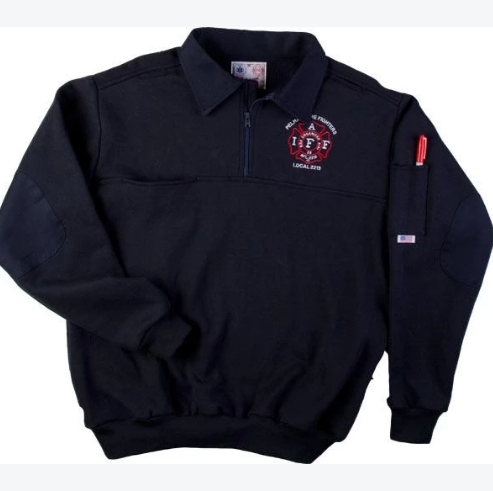 DELUXE EMBROIDERY PACKAGE THE FIREFIGHTER'S CANVAS COLLAR WORK SHIRT