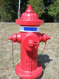 Hydra-View Reflective Fire Hydrant Collars