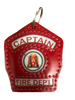 ENGINE CAPTAIN KEY CHAIN SHIELD RED