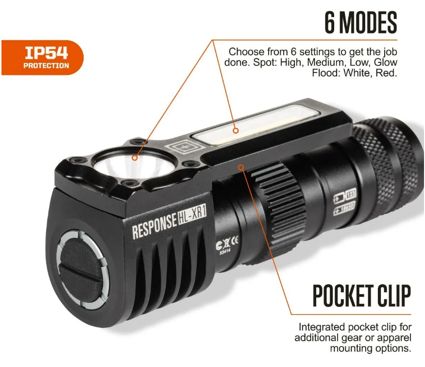 5.11 Tactical Response XR1 Headlamp