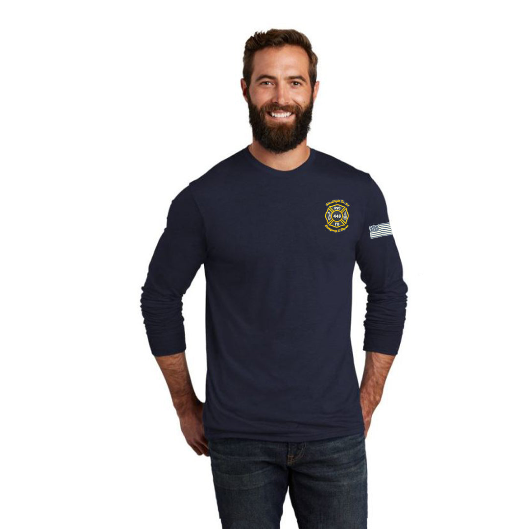 Rockville Centre Allmade® Unisex Tri-Blend Long Sleeve Tee