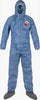 MicroMax VP Coverall - Hood, Attached Boots with Elastic Wrist