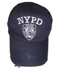 NYPD Baseball Cap Distressed White Logo