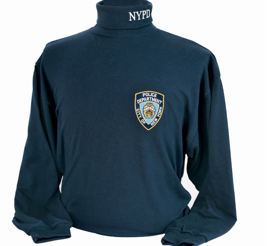 NYPD Collar Cotton Turtleneck - Emergency Responder Products