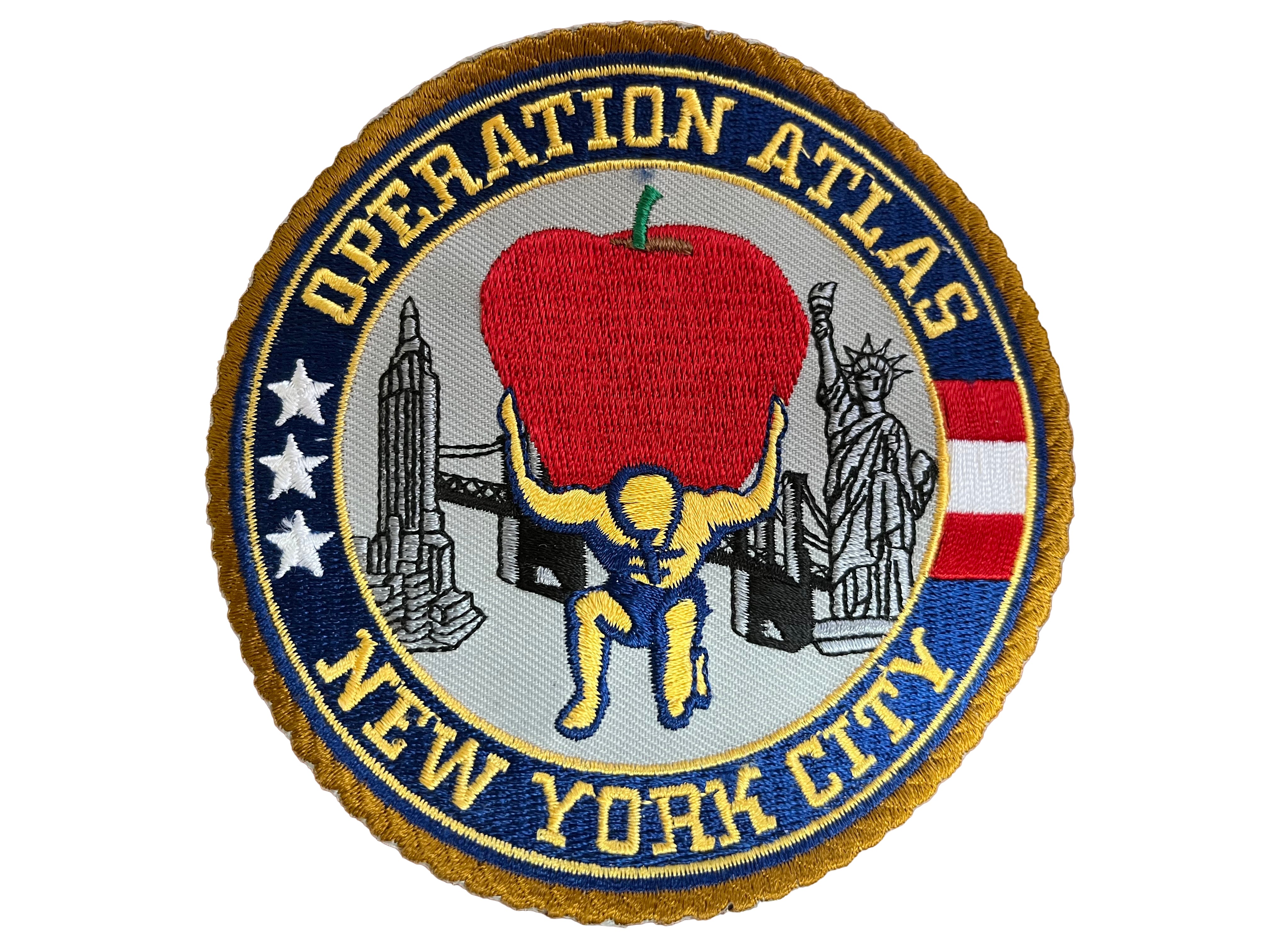 Atlas Unit Patch Operation Atlas New York City Patch – EMERGENCY RESPONDER PRODUCTS, LLC