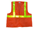 Orange Traffic Safety Hi-Viz Vest