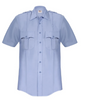 Elbeco Men's Paragon Plus Short Sleeve Poplin Shirt