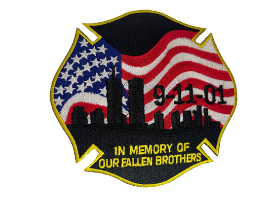 9/11 In Memory of Our Fallen Brothers Patch