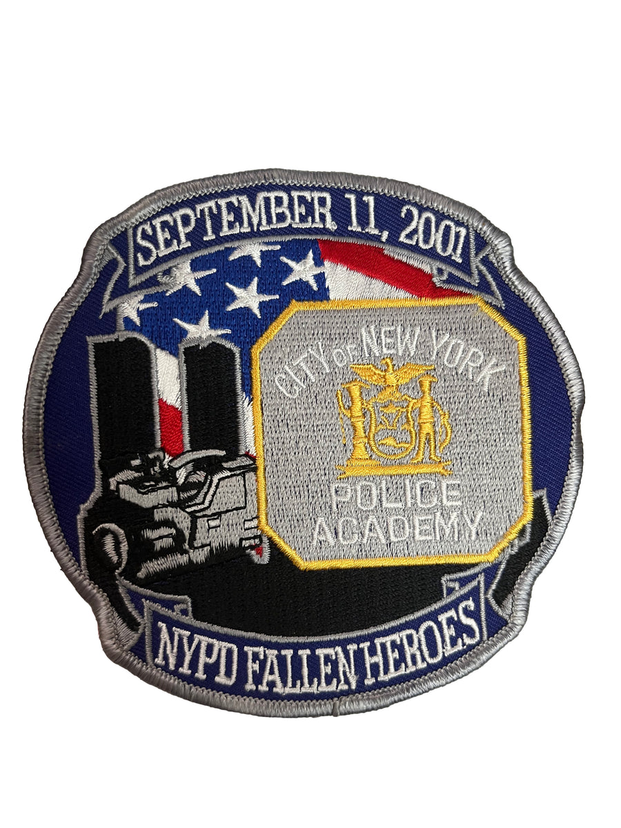 NYPD Fallen Heroes 9/11 Police Academy Patch - Emergency Responder ...