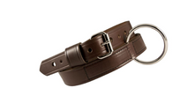 Boston Leather 1-1/2" Garrison Style Restraint Leather Belt