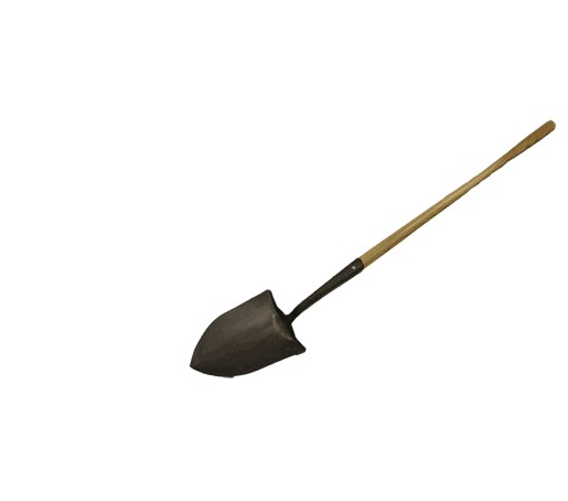 Forest Fire Shovel with Solid Shank