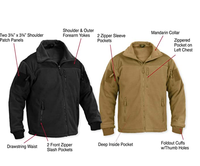 Rothco Spec Ops Tactical Fleece Jacket