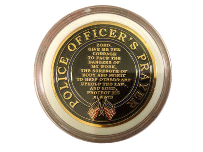 St. Michael (patron saint of police officers) challenge coin