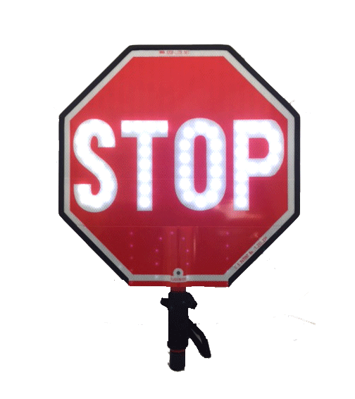 18 inch LED Stop/Stop Sign