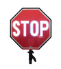 18 inch LED Stop/Stop Sign