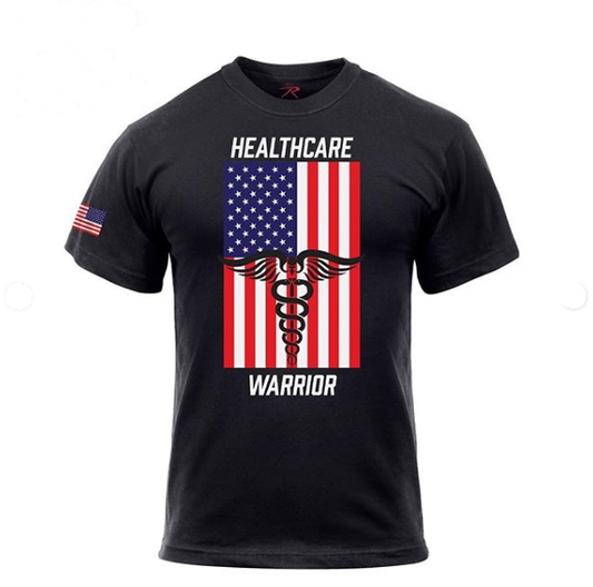 Rothco Healthcare Warrior US Flag T-Shirt