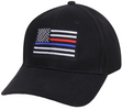 Rothco Thin Blue Line & Red Line Low Profile Flag Cap