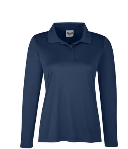 TT51LW Women's Zone Performance Long Sleeve Polo Shirt